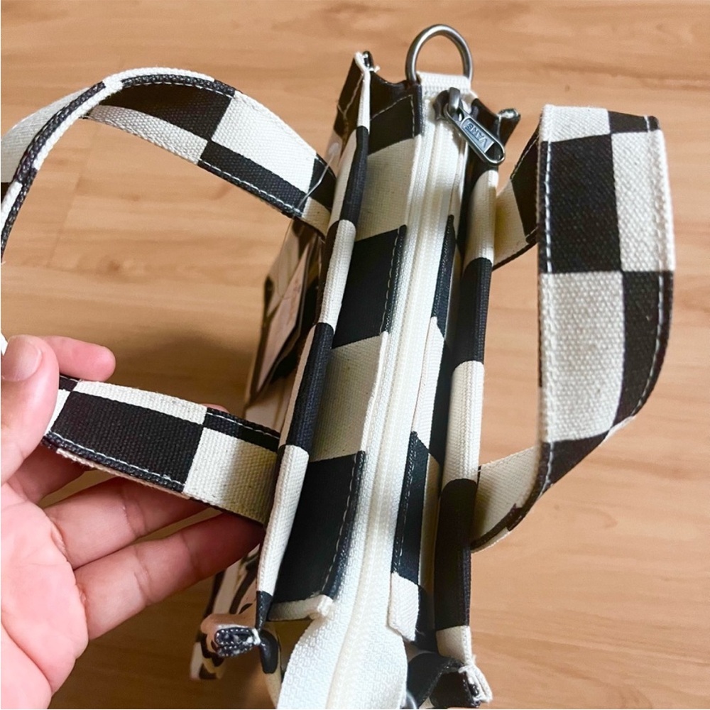 Vans Lil Pergs Checkerboard Tote Bag - Picture 9 of 11